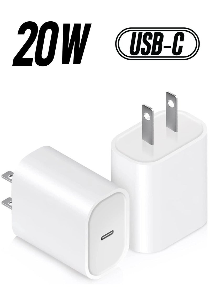 BGM - iPhone Charger USB-C Power Adapter : 20W USB C Wall Charger, Fast Charging Type C Chargers Block Compatible with iPhone 14/13/12/11/Ipad/Ipad Pro - Image 1