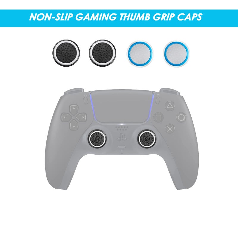 Veanic Replacement Thumbsticks Compatible with PlayStation 5 DualSense Wireless Controller, 3D Joystick Module Parts Analog Caps Compatible with Sony PS5 Controller 4pcs - Image 4