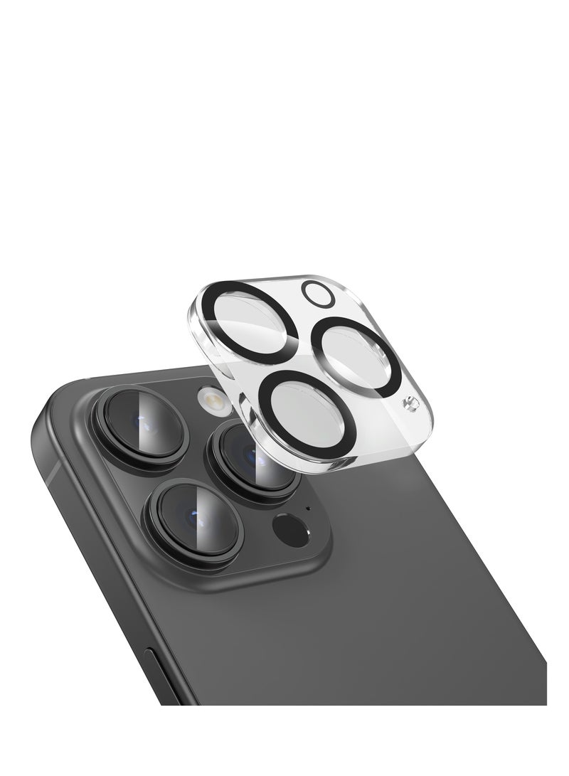 بيوينتي بكج حماية ايفون 16 برو ماكس  6 في 1 . شاشة حماية نانو ضد الكسر  والخدوش . جراب شفاف . حماية عدسة الكاميرا - Image 4