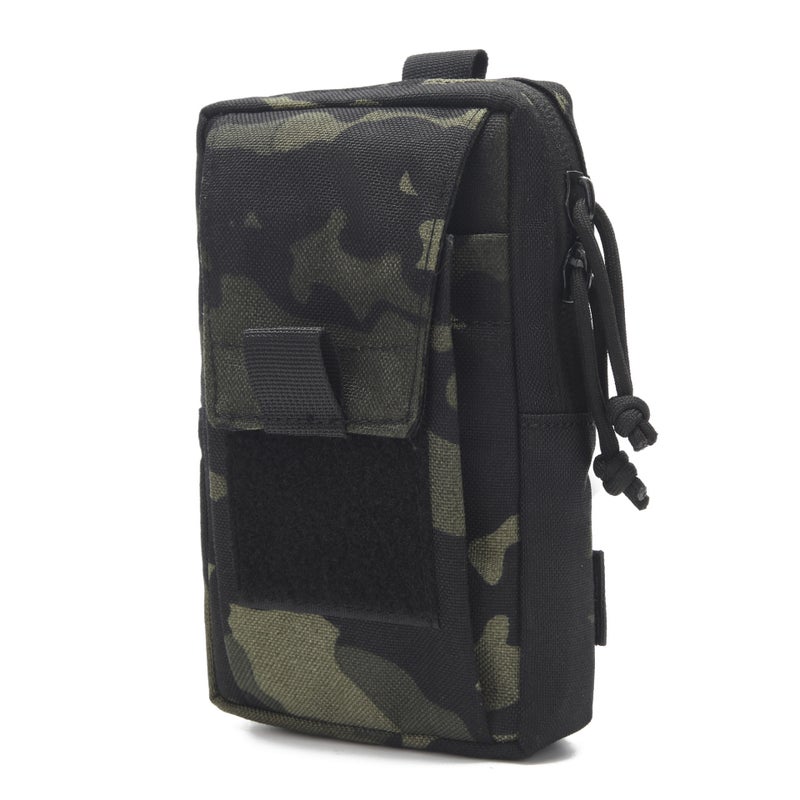 Outdoor Sports Mobile Phone Bag Molle Accessory Bag Edc Storage Bag Multifunctional Tactical Accessory Bag 1000D Nylon - Image 3