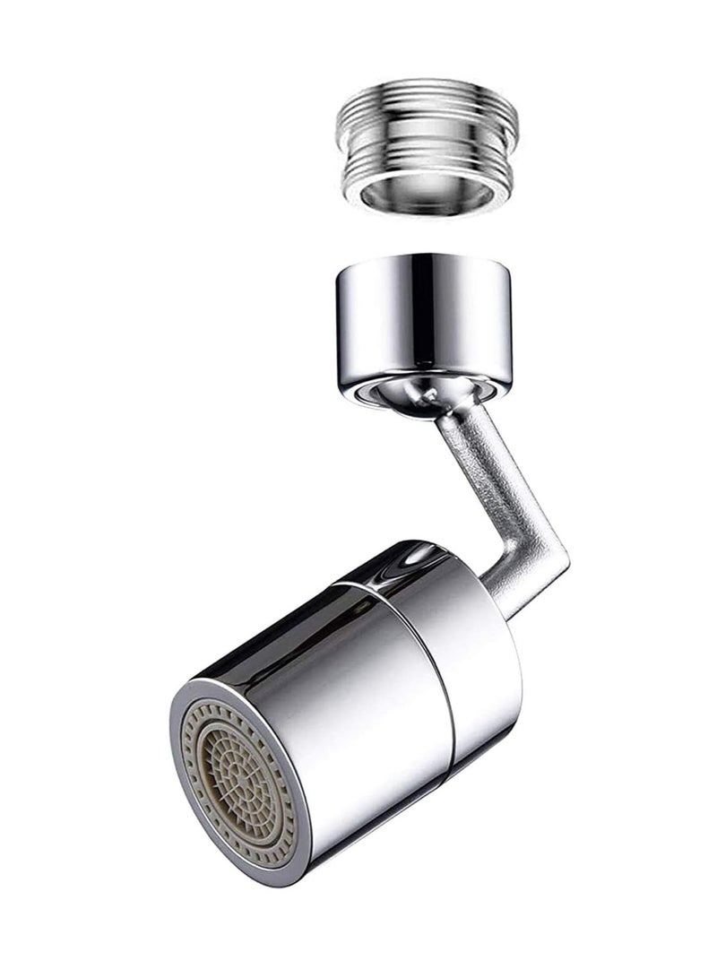 ELTRAZONE Newest Universal Splash Filter Faucet, 720° Rotatable Faucet Sprayer Head with Durable Copper, Anti-Splash Movable Tap Head Water Saving, Faucet Aerator Leakproof Design with Double O-Ring - Image 1