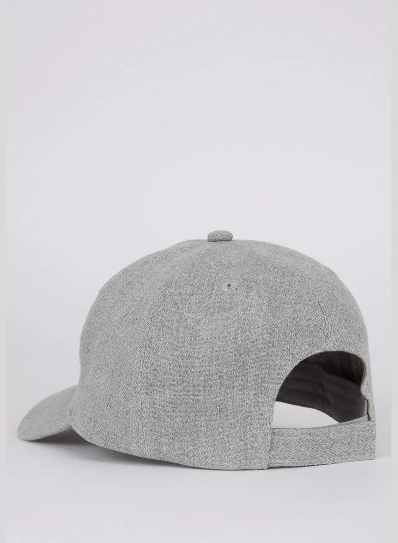 DeFacto Slogan Print Baseball Cap