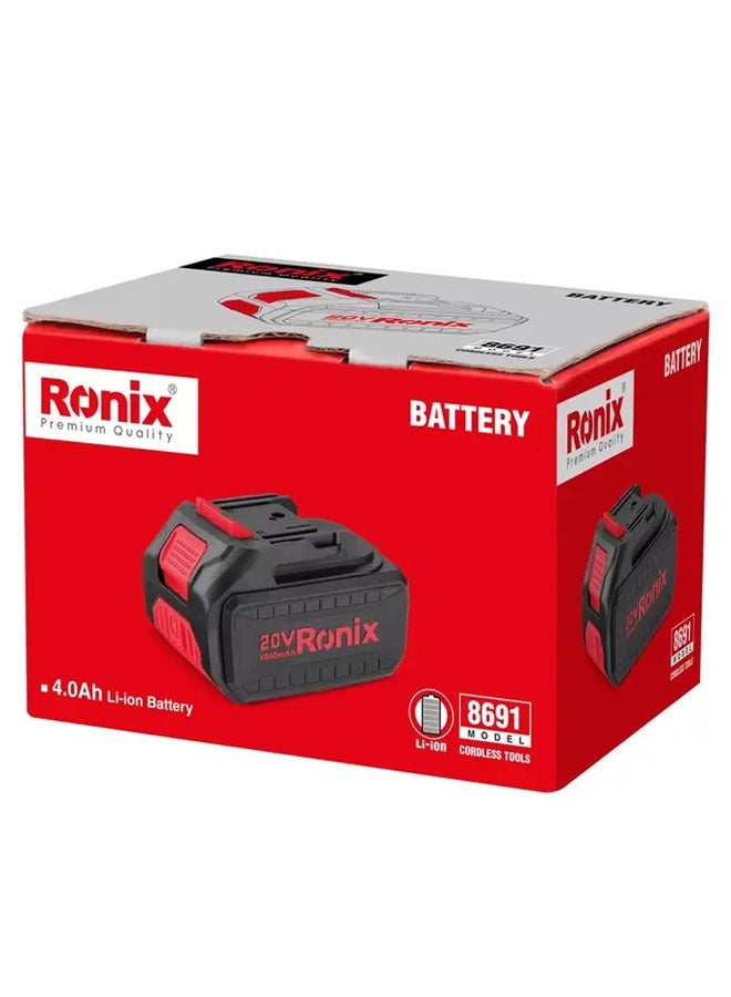 RONIX 20V battery 4Ah - Image 3