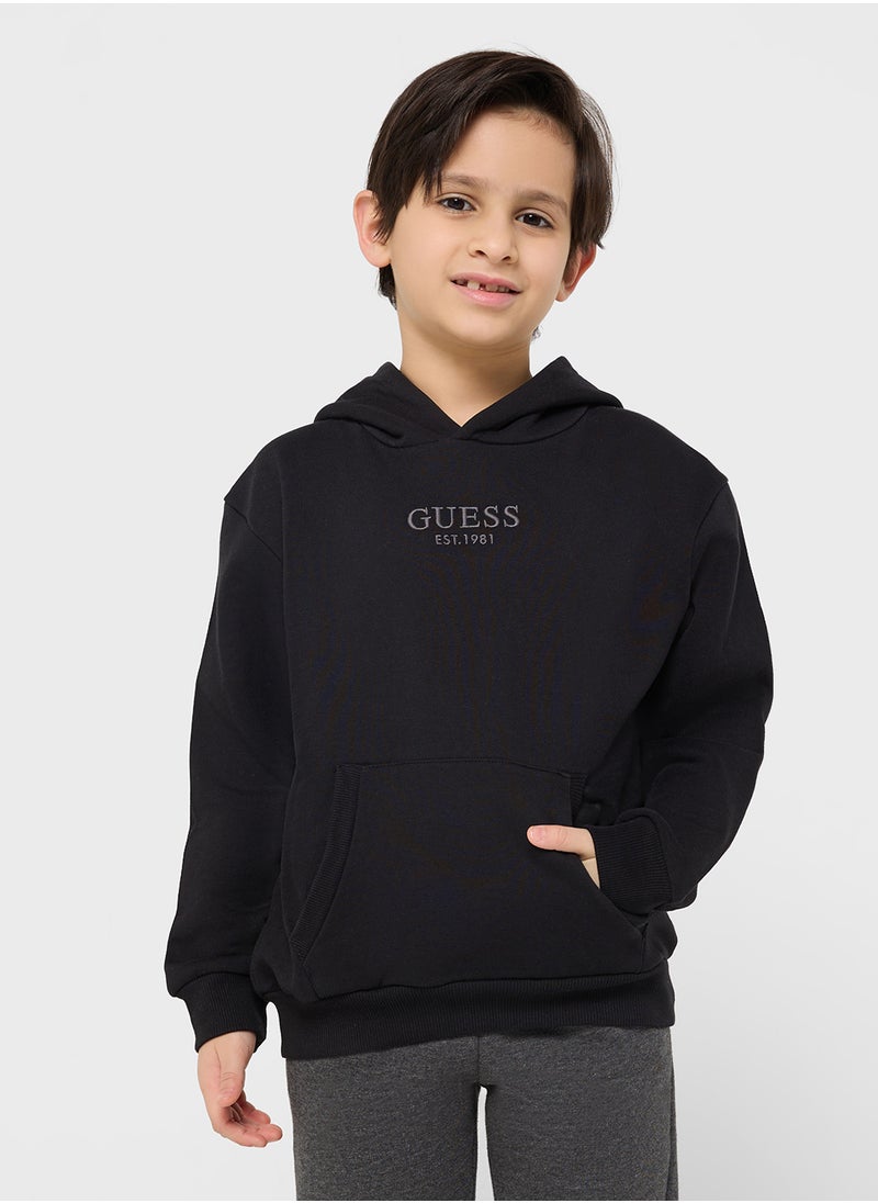 GUESS Kids Logo T-Shirt  - Image 1