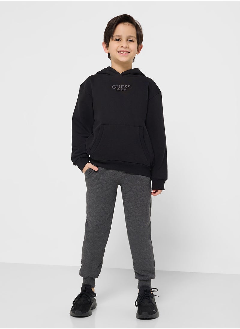 GUESS Kids Logo T-Shirt  - Image 4