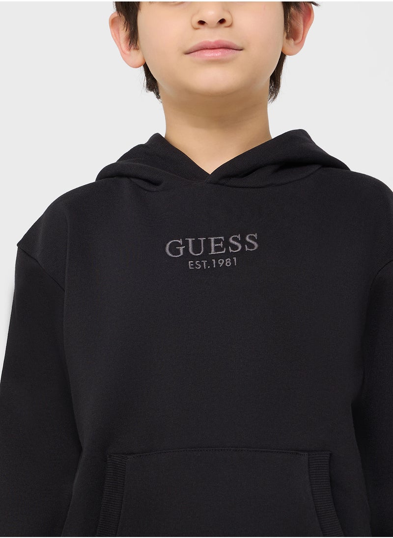 GUESS Kids Logo T-Shirt  - Image 3