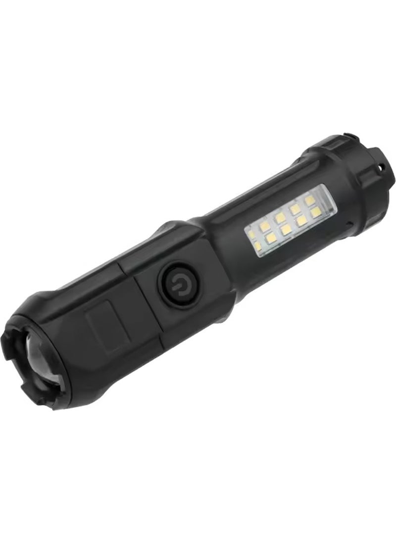 AYT Powermaster Flashlight Long Range Zoom Flash Powerbank Featured Flashlight Searchlight LED Lighting  - Image 1
