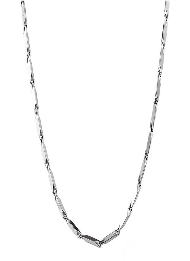 Men's Fashion Hip Hop Stainless Steel Titanium Chain Necklace  - Image 4