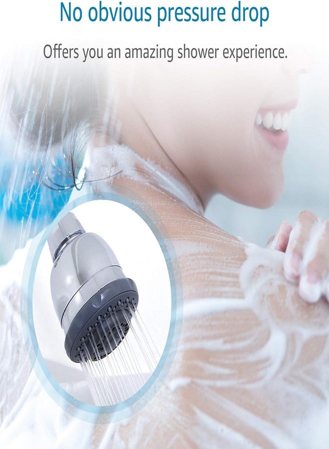 AquaCrest خرطوشة استبدال فلتر الدش AQUA CREST WHR-140 لـ Culligan® WHR-140، WSH-C125، ISH-100، HSH-C135، فلتر مياه رأس الدش، مع مادة ترشيح KDF المتقدمة، عبوة من 2 - Image 4