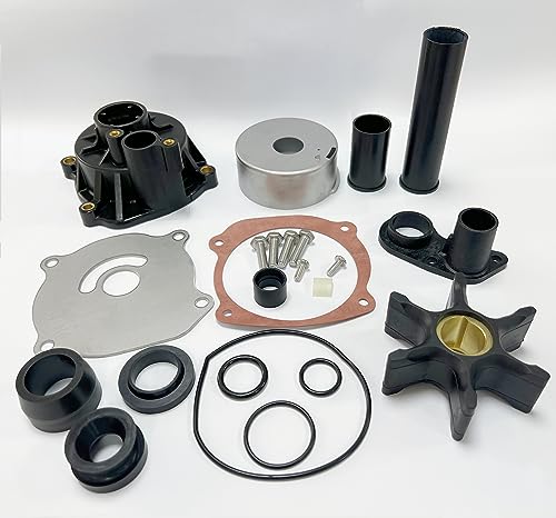 EOONI 5001595 Outboard Water Pump Kit Replacement Compatible with Johnson Evinrude 5001595 with Housing 75-250HP - Image 1
