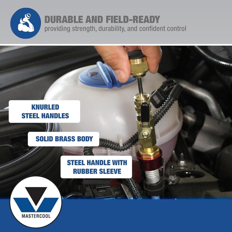 Mastercool R134A Valve Core Remover Installer - 6.8 Inch Tool for Standard 5mm Valve Cores - Image 5