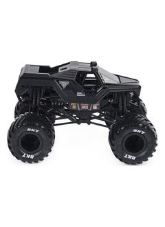 SPIN MASTER Monster Jam Official Soldier Fortune Truck, Retro Soldier Fortune Black Ops Collector 1:24 Scale Die-Cast Vehicle - Chrome Rims & Bkt Tread Tires, Use In All Playsets - Collectible For Fans & Birthday  - Image 3