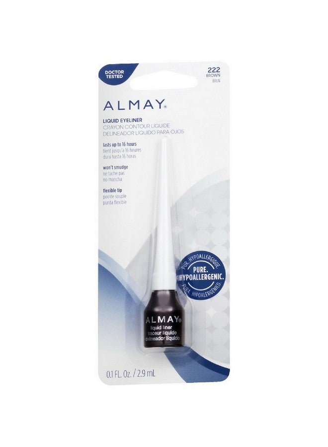 Almay Liquid Eyeliner, Brown 222, 0.1Ounce Package - Image 2