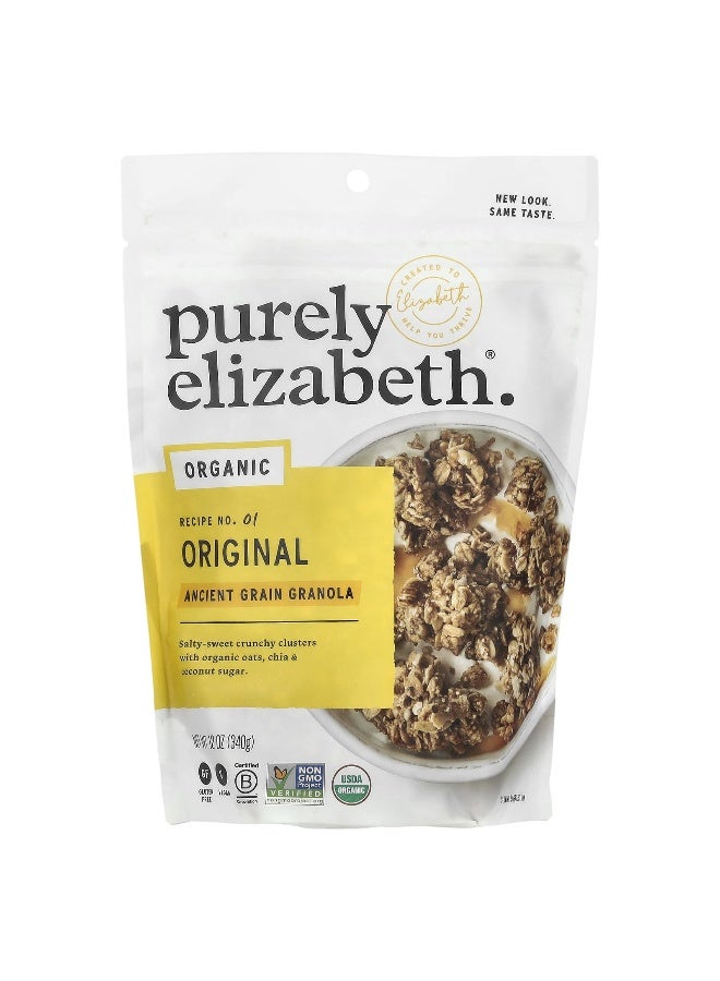 Purely Elizabeth, Organic Ancient Grain Granola, Original, 12 oz (340 g) - Image 1