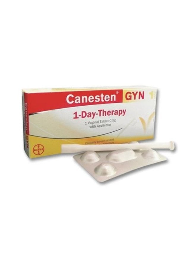 Canesten 500mg Clotrimazole Tablet with Applicator 1 tablet 1 day