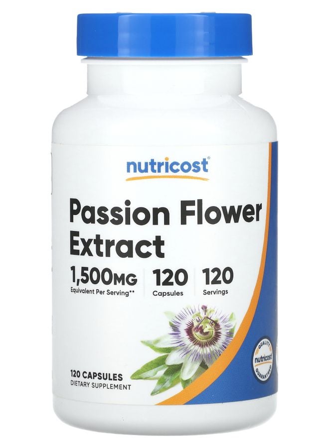 Nutricost Passion Flower Extract 1500 mg 120 Capsules