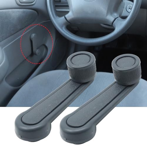 DUZFOREI 1 Pair 6926004020 Interior Window Crank Handle, Replacement for Toyota T100 1993-1998 Yaris 2006-2016 Hilux 2004-2024 Matrix 2003-2014, Replaces 6926010040G - Image 4