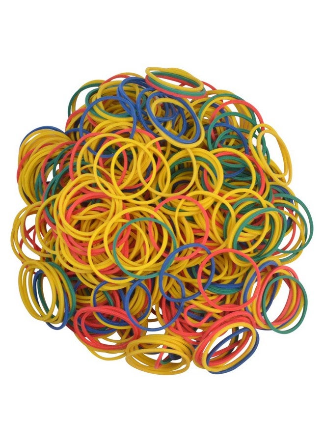 Nydotd 1000pcs Rubber Bands, Small Colorful Money Rubber Bands Bulk 2.5cm 1 inch Bank Paper Bills Dollars Elastic Stretchable Bands Strong Elastic Loop Office Supplies General Purpose Rubber Band - Image 4