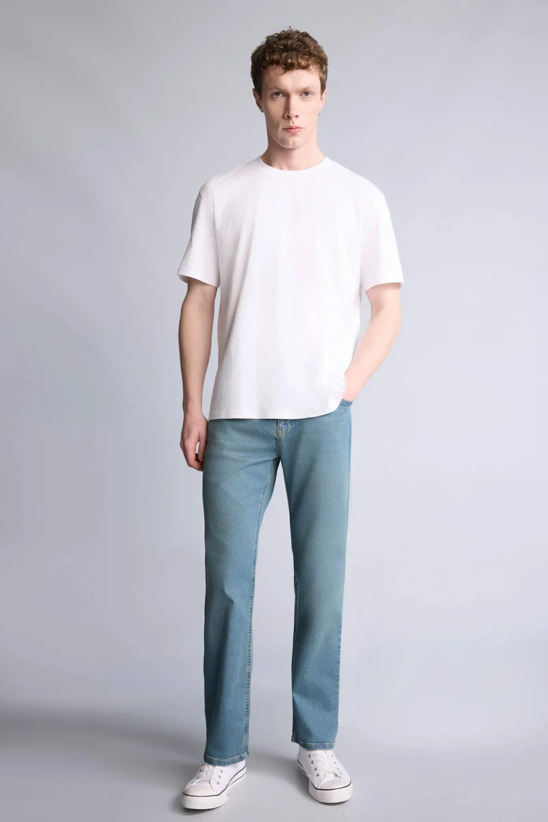 ديفاكتو Straight Fit Trousers
