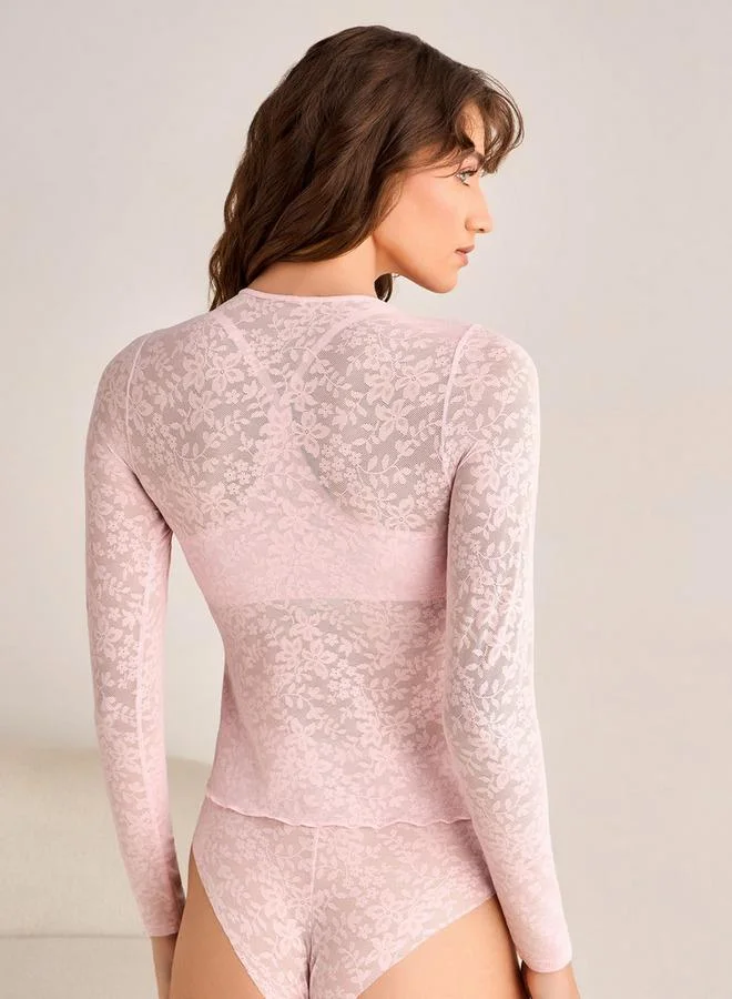 سبلاش فيڤ Camisole with Floral Lace
