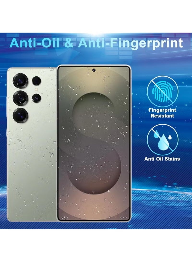 URBBKING Samsung Galaxy S25 Ultra 2-Pack HD Full Privacy Anti-Peeping Screen Protector, Anti-Peeping Tempered Glass Screen Protector with Camera Lens Protector Compatible with Samsung Galaxy S25 Ultra  - Image 2