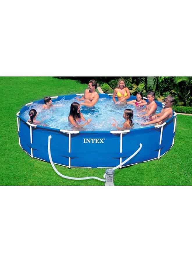 INTEX Metal Frame Pool Set 144x30inch - Image 2