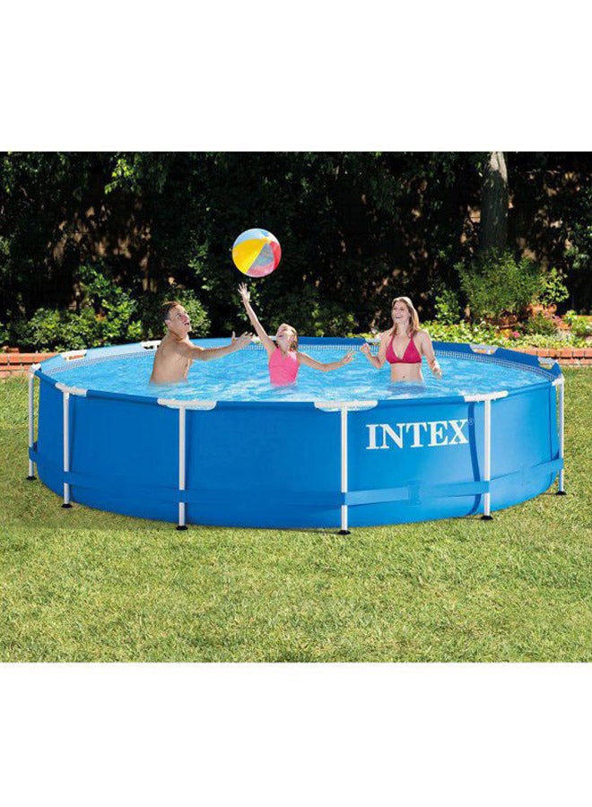 INTEX Metal Frame Pool Set 144x30inch - Image 4