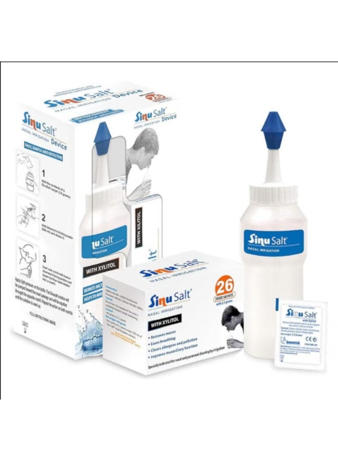 Nasal Irrigation (1 Bottle + 26 Sachets)