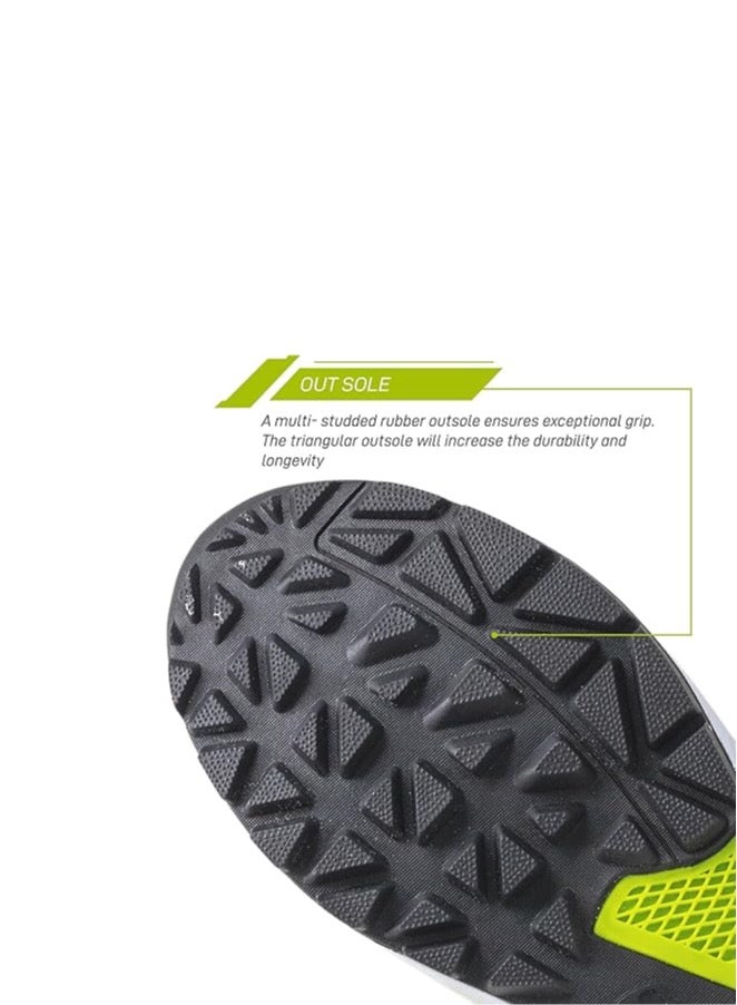 SG SG Scorer 6.0 Cricket Shoes, Designed to Elevate Your Game to New Heights Power, Precision, and Comfort White/Black/Lime No 8 - Image 5