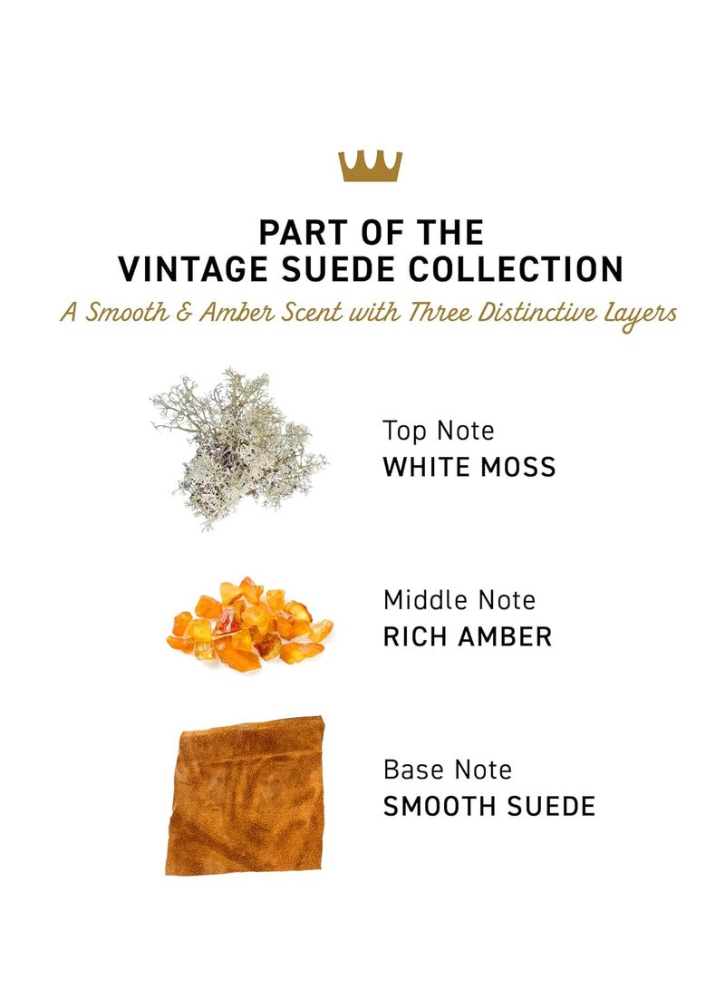 Cremo Exfoliating Body Bar for Men, Vintage Suede Scent, Multi-Layered Fragrance That Buffs, Cleanses and Hydrates Skin, 5oz - Image 5