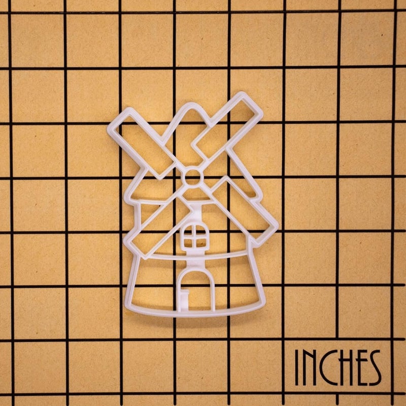 EROTNGO EROTNGO Windmill Cookie Cutter Perfect for Crafting RusticThemed Biscuits and Festive Treats for Holidays Parties and Special Occasions - Image 2