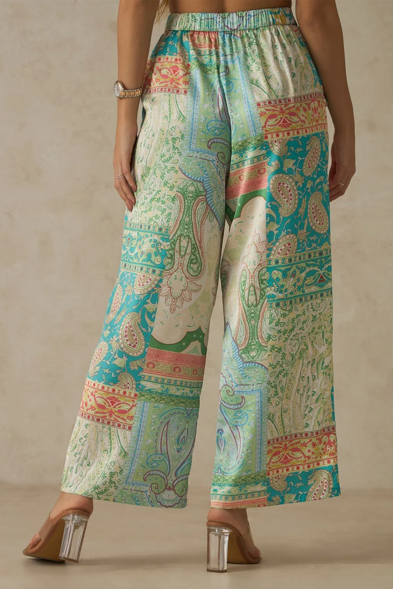 Virgio Virgio Women Cotton Ethnic Motifs Trousers