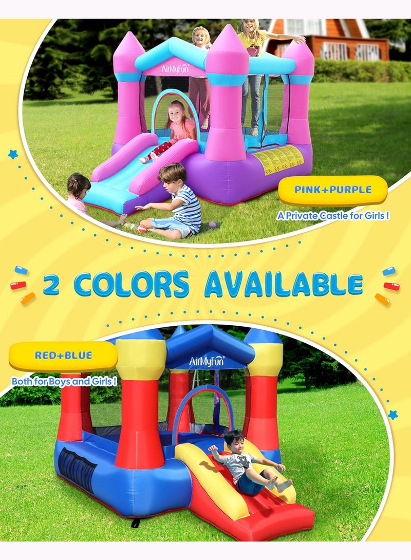 آير ماي فان قلعة قفز قابلة للنفخ للأطفال مزودة بمضخة كهربائية - Image 3