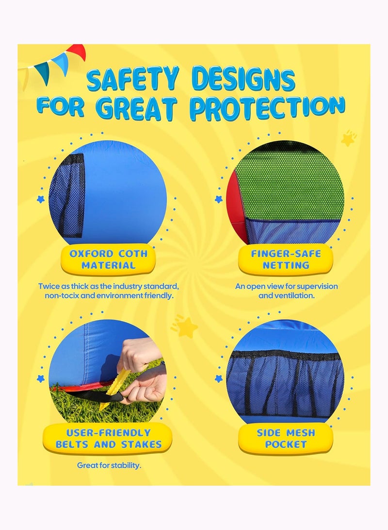 آير ماي فان قلعة قفز قابلة للنفخ للأطفال مزودة بمضخة كهربائية - Image 5