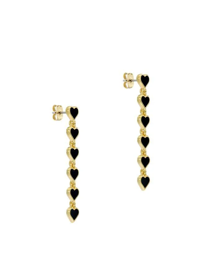 Ted Baker  Hartley Enamel Heart Drop Earrings for Women | Best Price UAE