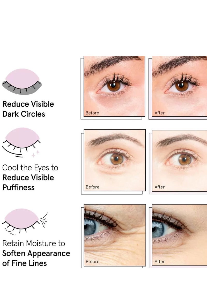 Generic Collagen Gel Eye Mask for tired under eyes,It’s like an energy drink for your eyes Award Winning Under Eye Mask - Travel Essentials - Birthday Gifts for Women - Gel Eye Patches for Dark Circles, Puffy Eyes, Wrinkles, Undereye Bags - Vegan - Self Care (24 Pairs, Gold)  - Image 3