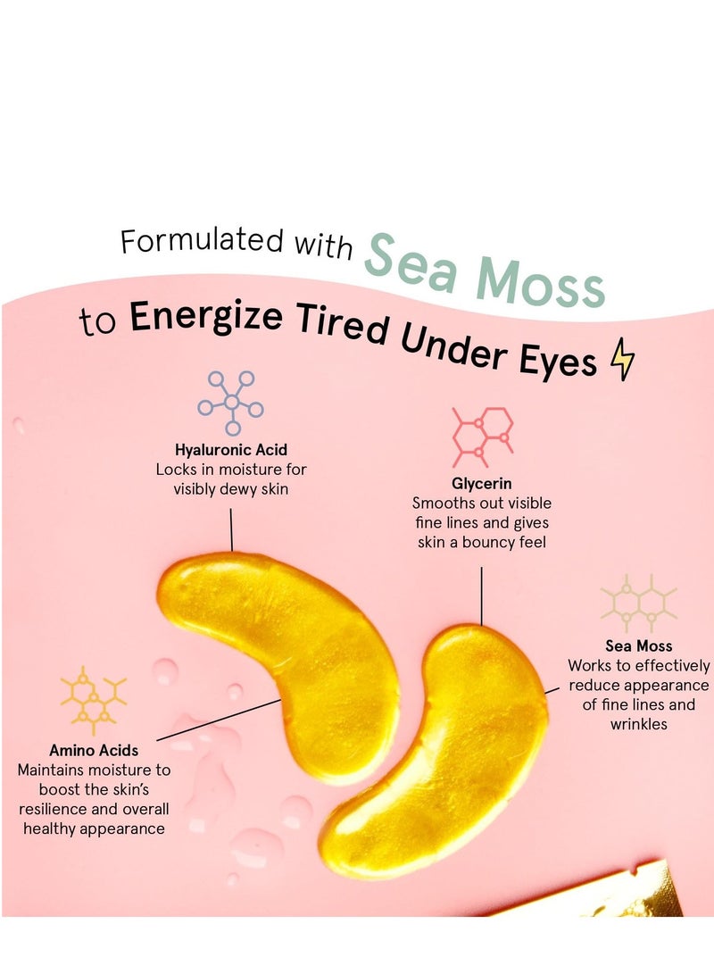 Generic Collagen Gel Eye Mask for tired under eyes,It’s like an energy drink for your eyes Award Winning Under Eye Mask - Travel Essentials - Birthday Gifts for Women - Gel Eye Patches for Dark Circles, Puffy Eyes, Wrinkles, Undereye Bags - Vegan - Self Care (24 Pairs, Gold)  - Image 5