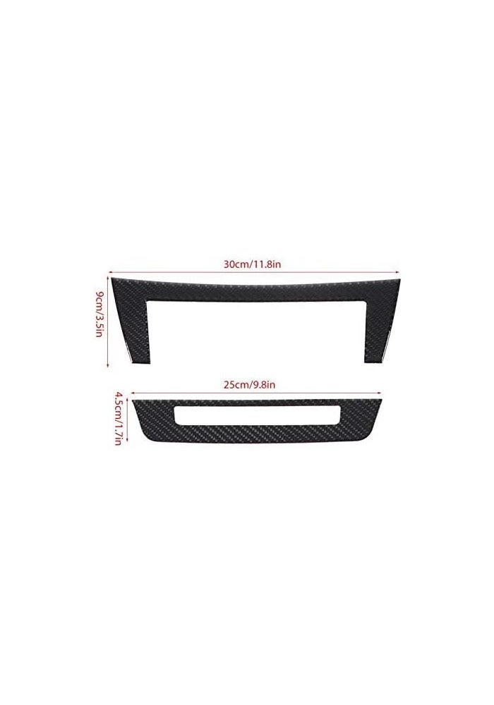 Wivplex Carbon Fiber Console Trim for Mercedes-Benz W204 - Image 2