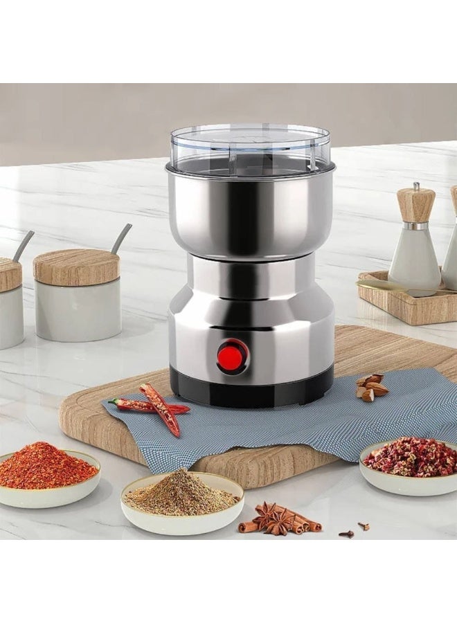 Premium Electric Spice & Coffee Bean Grinder – One-Touch Multi-Grain Milling Machine with Compact Layout for Professional Kitchen Results - Image 2