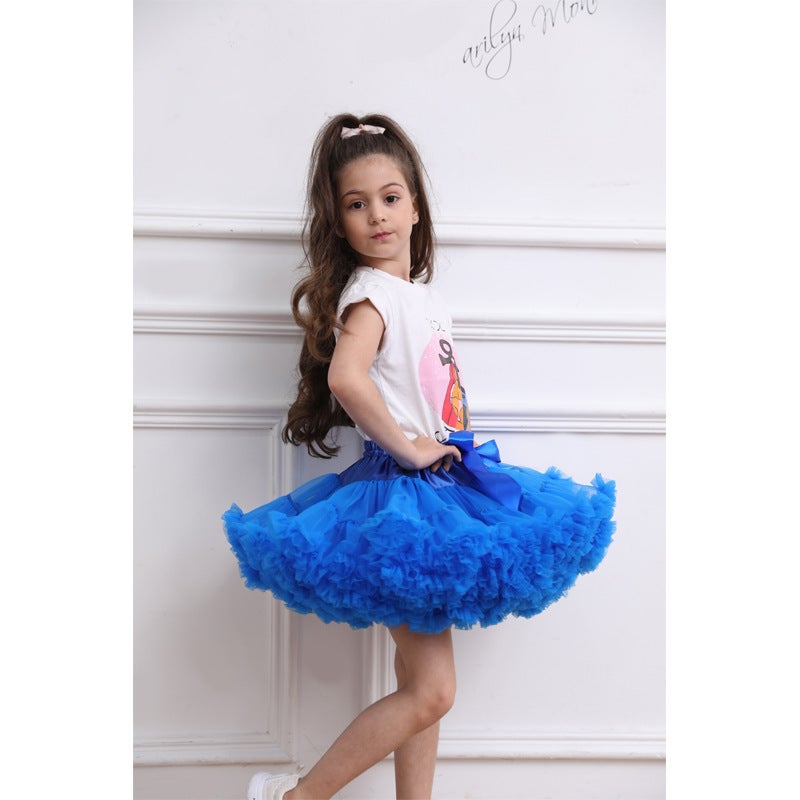Children'S Tutu Skirt Girls' Skirt Lolita Princess Skirt Stage Performance Tutu Skirt Tutu Skirt - Image 3