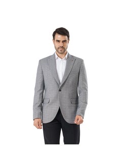 Silver classic men's blazer - pzsku/Z195C1A71BFFA25817E63Z/45/_/1683726305/b4379f6f-6d77-4901-8870-8125326bcc1c