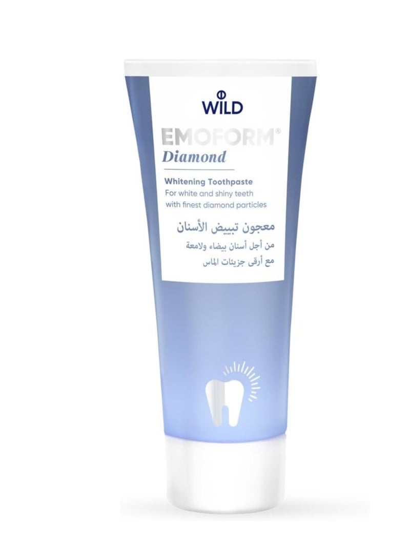 Emoform Diamond Toothpaste 75ml Antibacterial