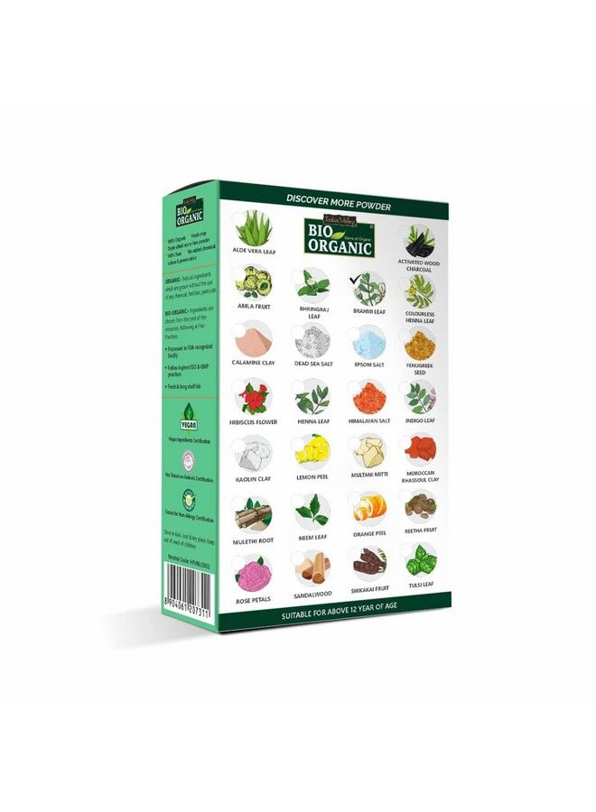 Indus Valley 100% Organic Brahmi Powder ; Bacopa Monnieri For Hair Cleanser & Hair Care (100G) - Image 3