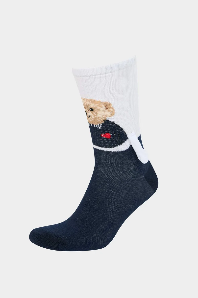 Defacto Man Magnetic Cotton Fun Socks