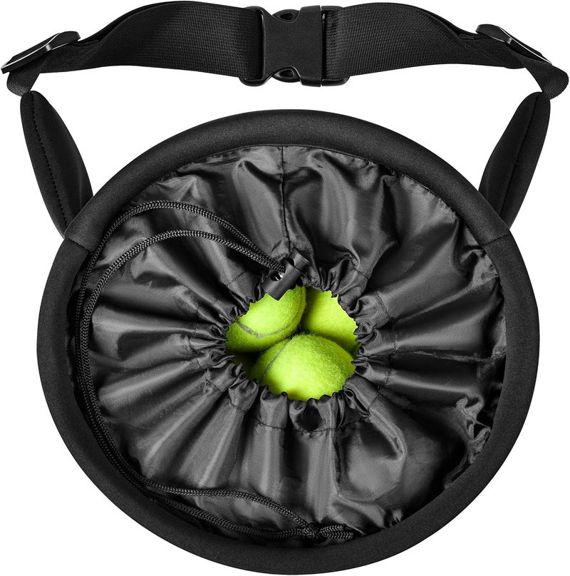 Plai Portable Pickleball Ball Collector Basket - Great for Tennis Training, Fast Feeder for Pickleball, Table Tennis or Baseball Balls, Fits Around Any Waist - Holds 50+ Balls - Image 4