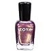 ZOYA Faye Nail Polish Bronzed Mauve Polish with Purple Brown Undertones and Gold Sparkle NeutralTone Gilded Color Big10Free Vegan 05 fl oz - Image 2
