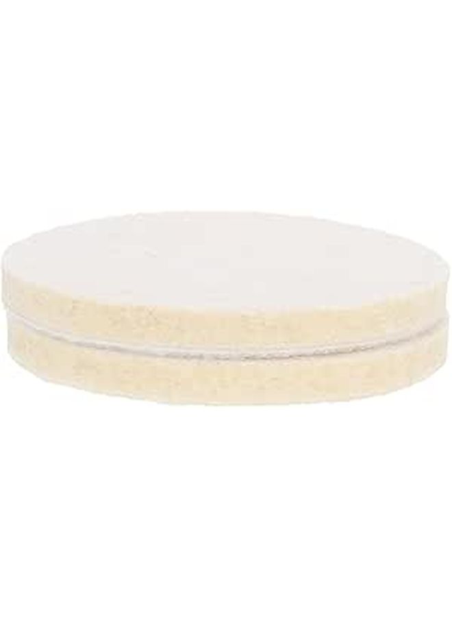 Self Adhesive 5 Inch Wool Felt Polishing Pads For Car Buffing Detailing - Image 1