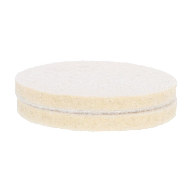 Self Adhesive 5 Inch Wool Felt Polishing Pads For Car Buffing Detailing - Image 2