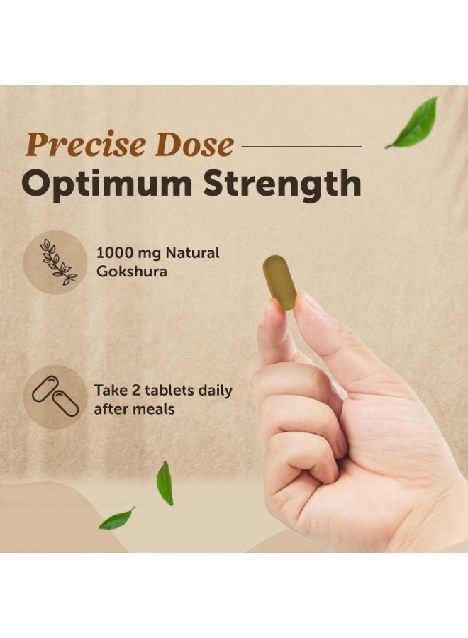Neuherbs Gokshura Tablet 1000mg 60 Tablets - Image 5