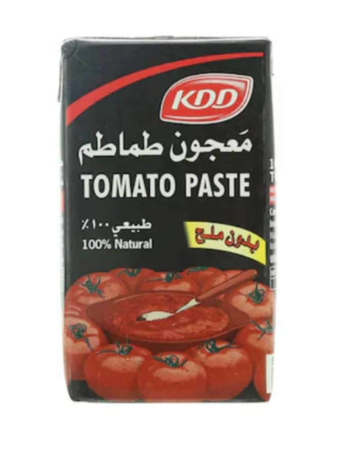 كي دي دي معجون طماطم كي دي دي (KDD) - عبوة من قطعتين (135 جرام للوحدة) | طبيعي 100% وبدون ملح مضاف | جودة كويتية متميزة - Image 1
